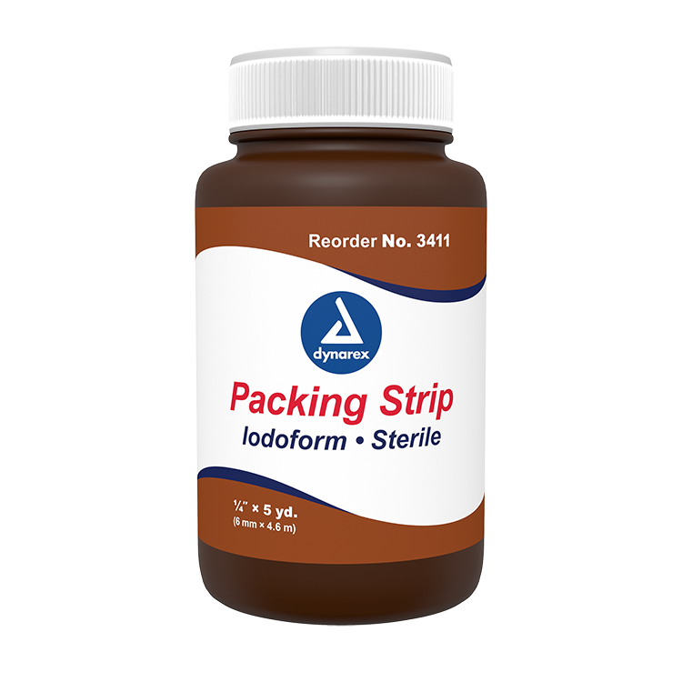 dynarex packing strips iodoform sterile