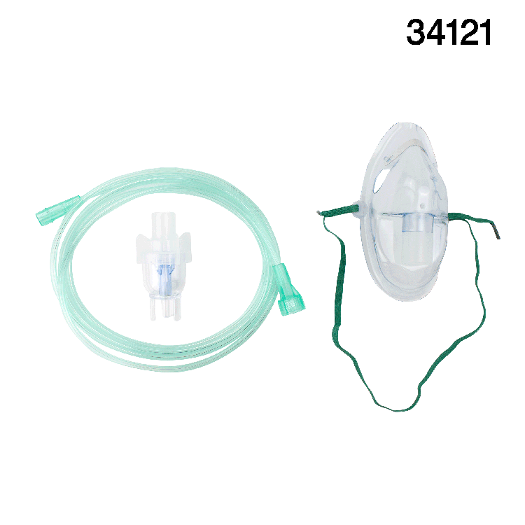 dynarex small volume nebulizer 6cc cup w 7 2 1 m tubing and t piece mouthpiece standar