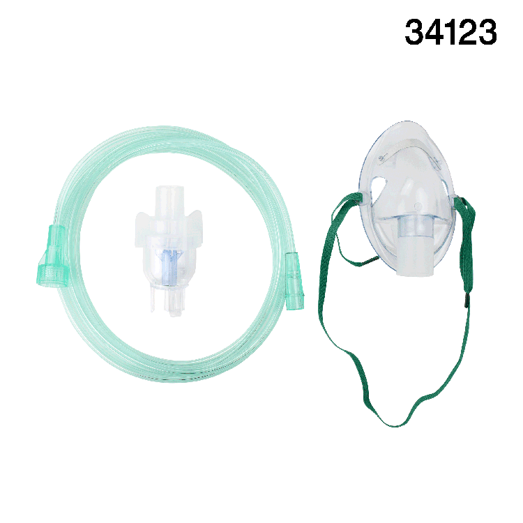 dynarex small volume nebulizer 6cc cup w 7 2 1 m tubing and t piece mouthpiece standar