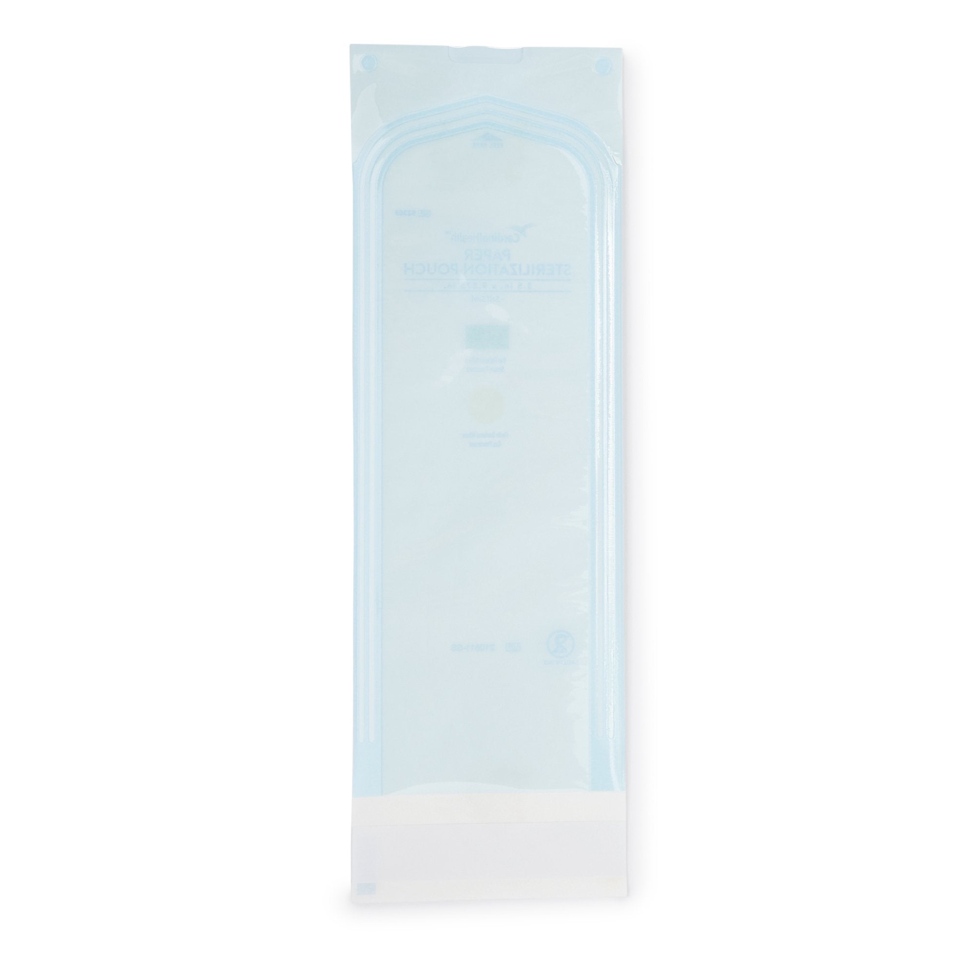 Sterilization Pouch Cardinal Health Ethylene Oxide (EO) Gas / Steam 3-1/2 X 9 Inch Transparent / White Self Seal Paper / Film, Packaging Type- Case