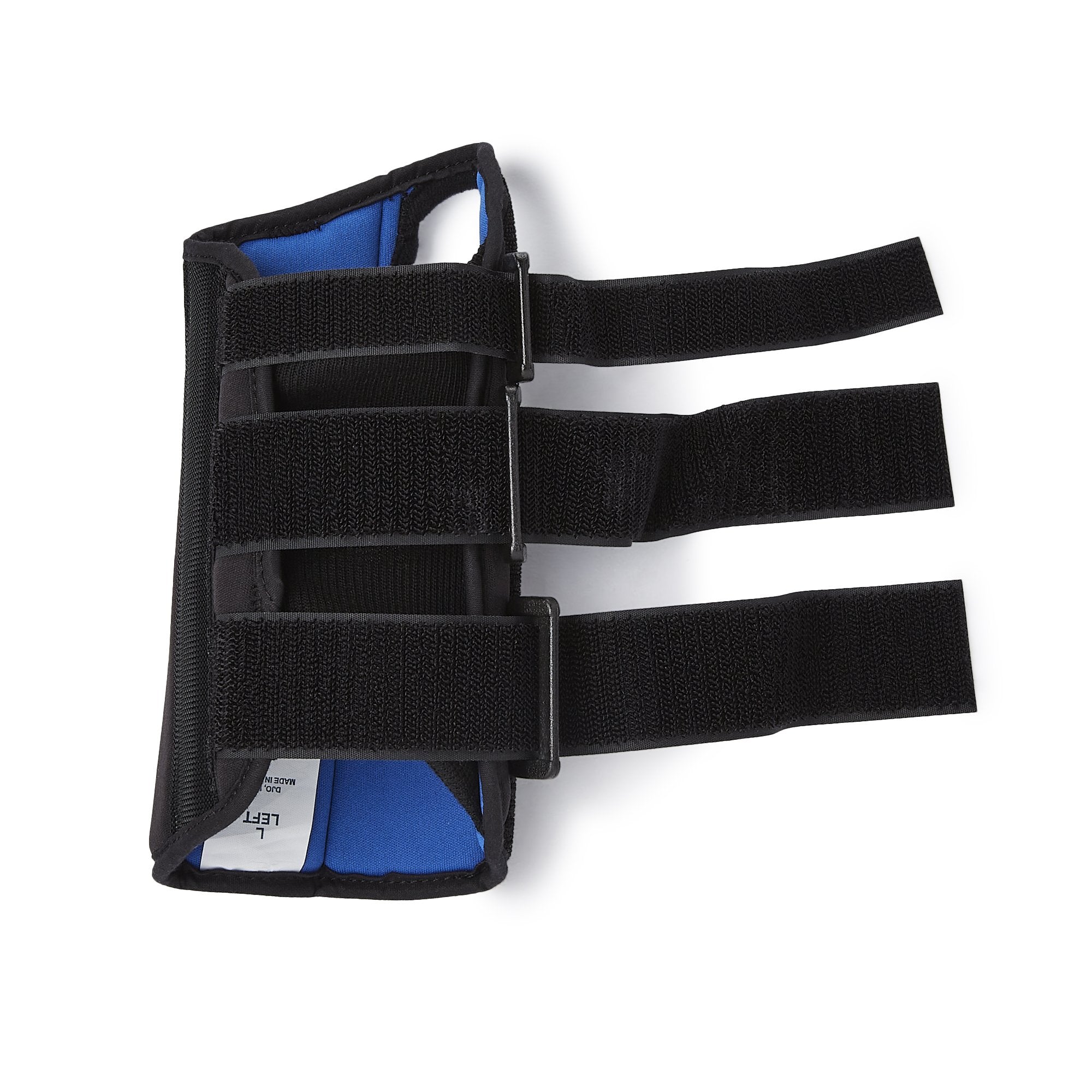 Wrist Brace ProCare ComfortFORM Aluminum / Foam / Spandex / Plastic Left Hand Black Large,Packaging Type- Each
