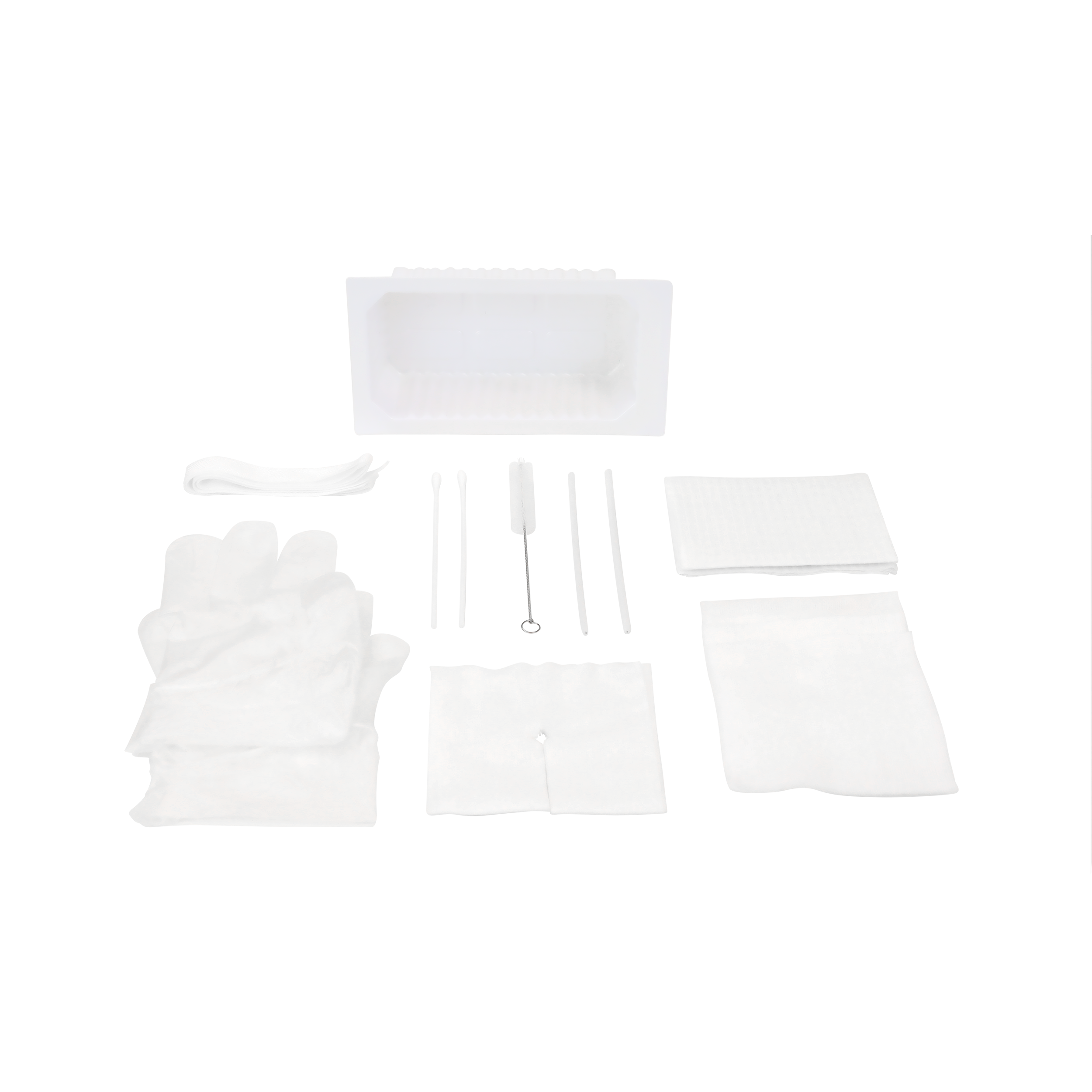 Tracheostomy Care Kit - One Compartment Tray