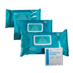 Skin Cleansing Towelette Hygea Individual Packet Scented 400 Count