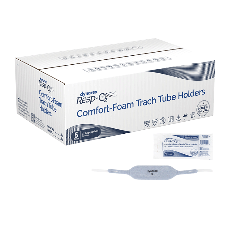 Comfort-Foam Trach Tube Holders