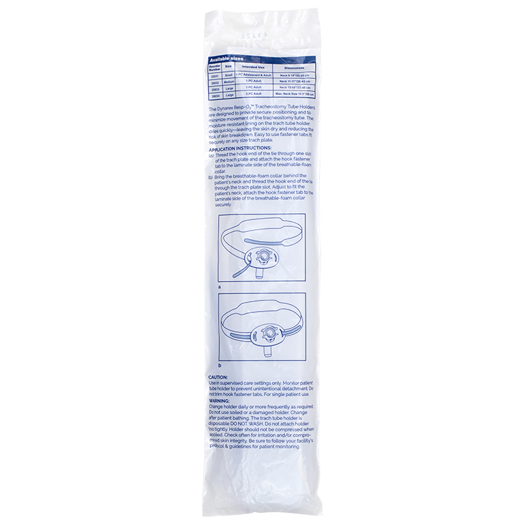 Dynarex Breathable-Foam Trach Tube Holders