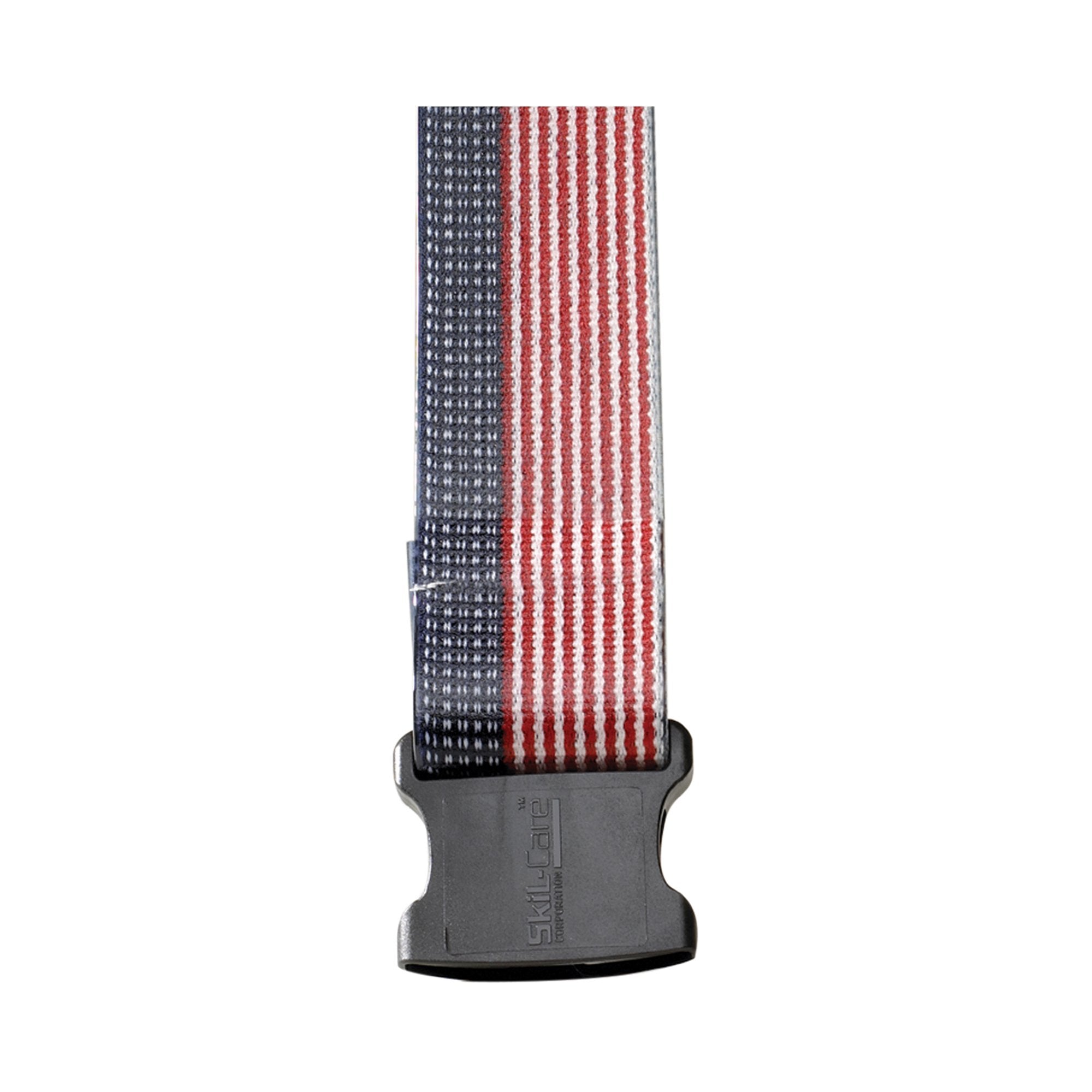 Gait Belt SkiL-Care PathoShield 60 Inch Length Stars and Stripes Design Plastic Coated Webbing