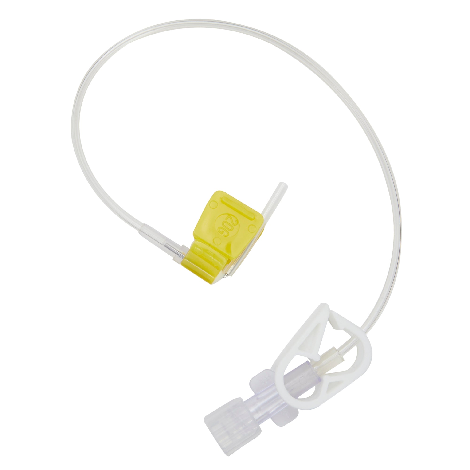 Huber Infusion Set Kawasumi 20 Gauge 1 Inch 8 Inch Tubing Without Port, Packaging Type- Box