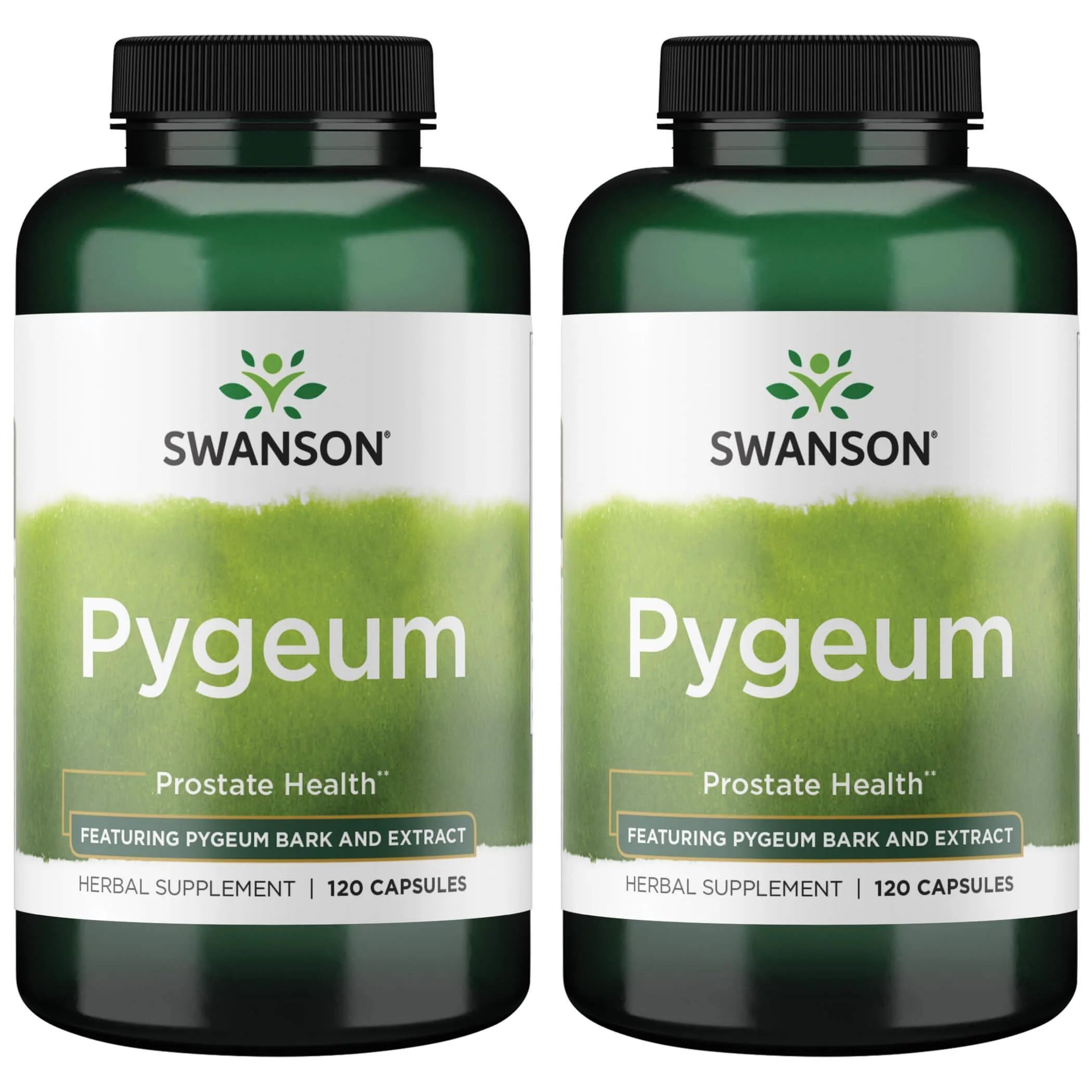 Pygeum - Featuring Pygeum Bark and Extract 120 Caps 2 Pack