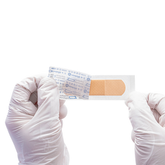 Sheer Plastic Adhesive Bandages - Sterile