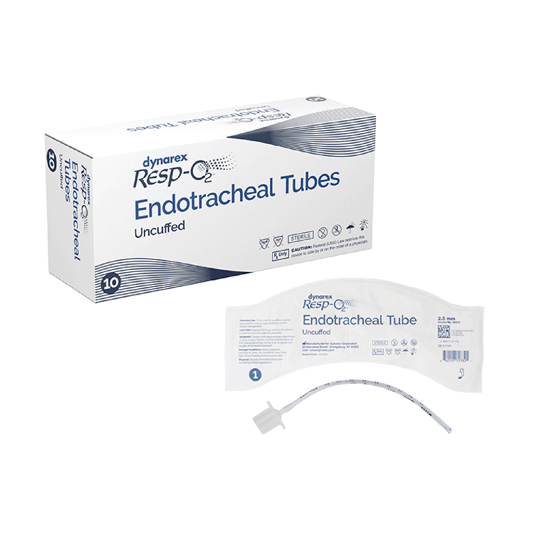dynarex endotracheal tube uncuffed