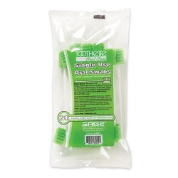 Oral Swab Toothette® Plus Sodium Bicarbonate Foam Tip 20 per Pack