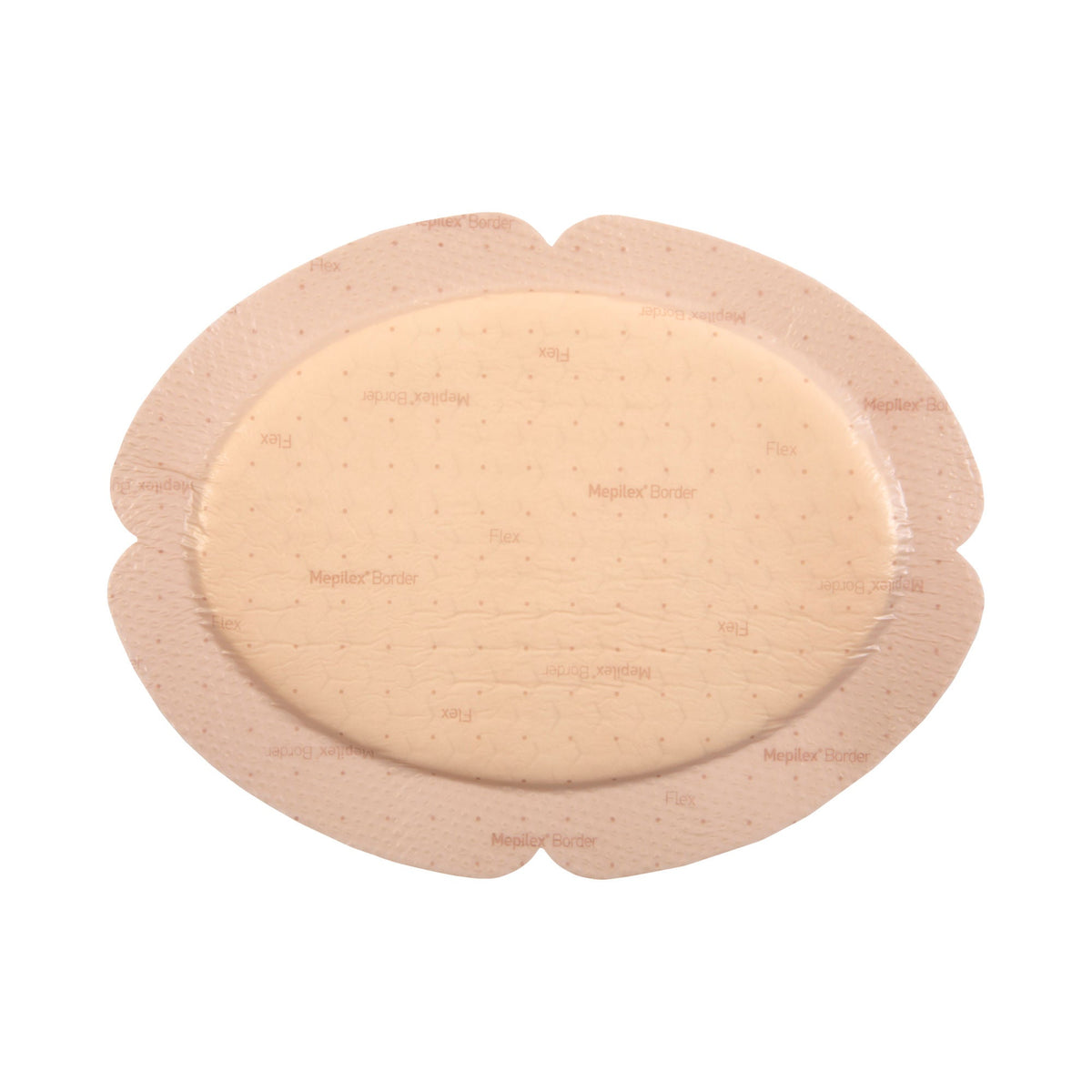 Mepilex Border Flex Foam Dressing 5.1 x 6.3 Inch Oval Default Title