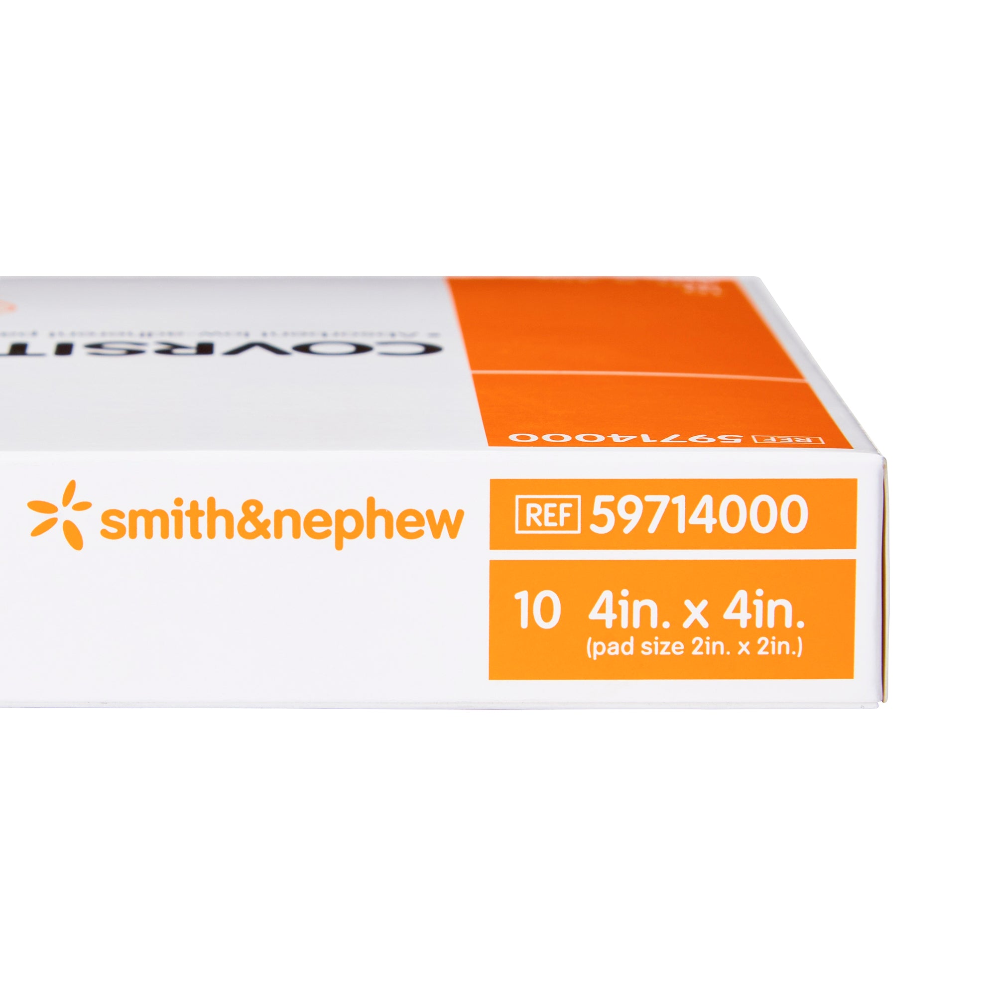 Composite Dressing Covrsite 4 X 4 Inch Square NonSterile Film Backing,Packaging Type- Box