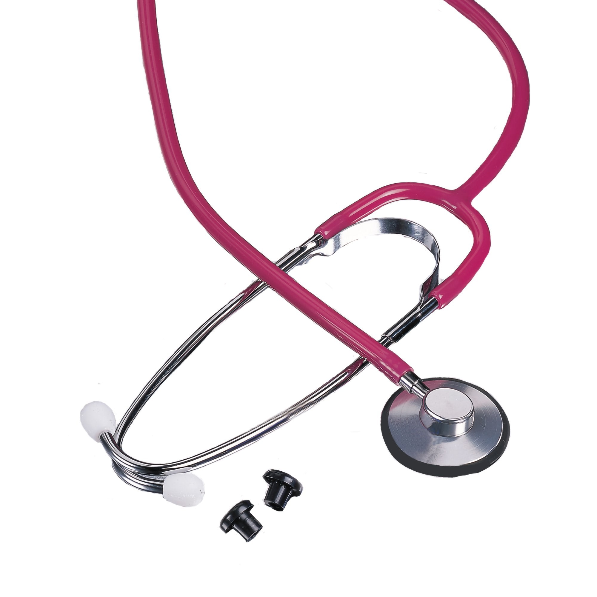 General Exam Stethoscope McKesson Black 1-Tube 21 Inch Tube Single Sided Chestpiece,Packaging Type- Each