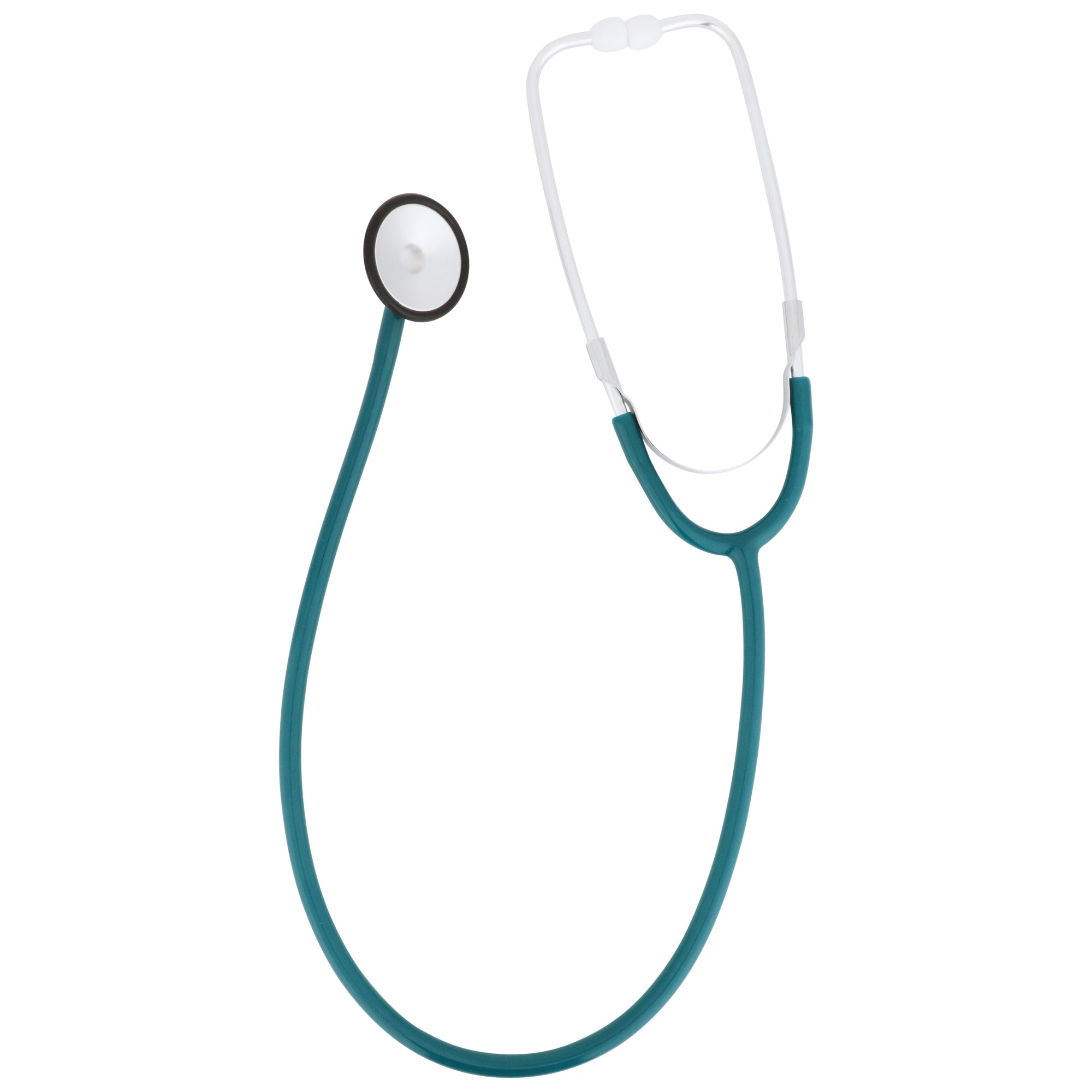 General Exam Stethoscope McKesson Teal Blue 1-Tube 21 Inch Tube Single Sided Chestpiece, Packaging Type- Each