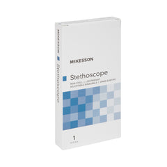 General Exam Stethoscope McKesson Yellow 1-Tube 21 Inch Tube Single Sided Chestpiece, Packaging Type- Each