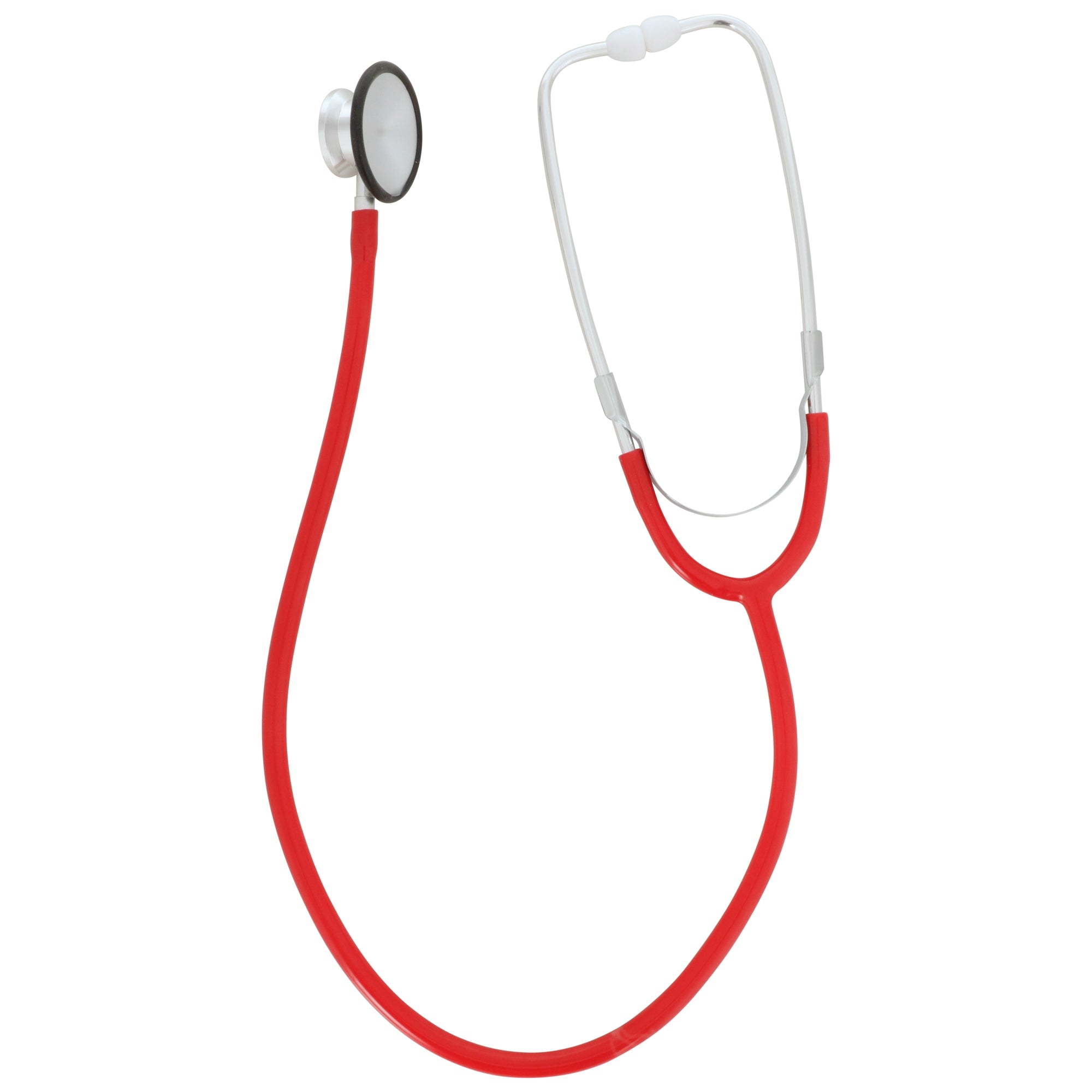 General Exam Stethoscope McKesson Red 1-Tube 22 Inch Tube Double Sided Chestpiece,Packaging Type- Each