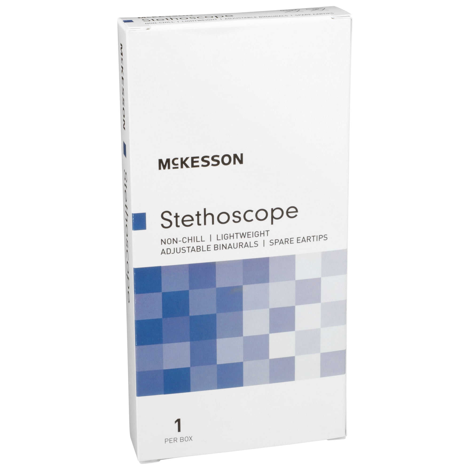General Exam Stethoscope McKesson Red 1-Tube 22 Inch Tube Double Sided Chestpiece,Packaging Type- Each