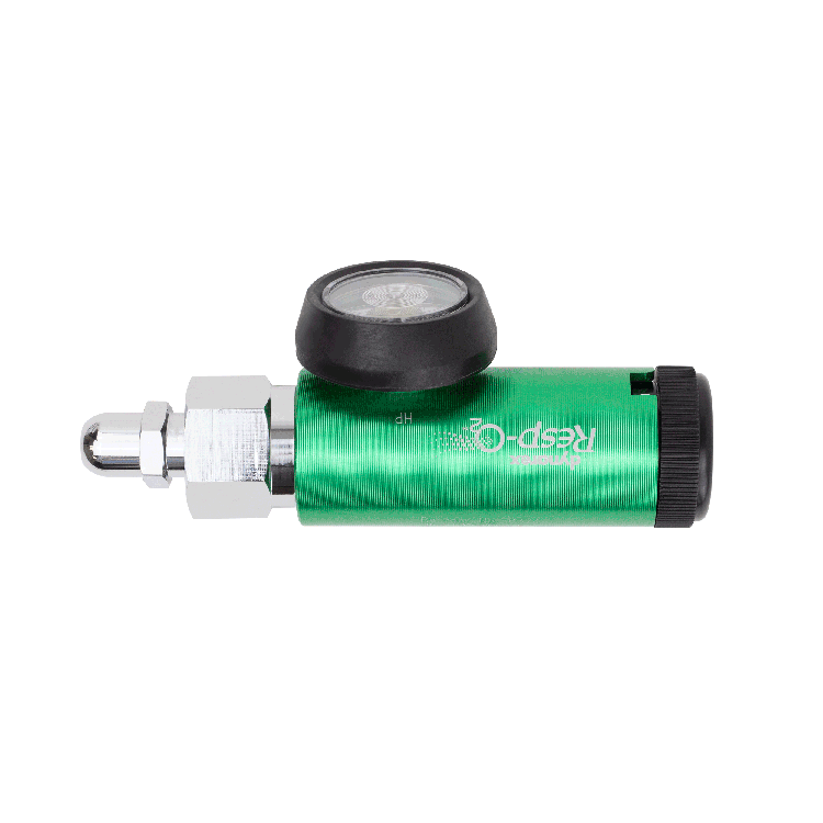 Dynarex CGA 540 Style Oxygen Regulator - 0-15 LPM