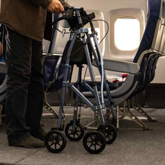 Wonder Rollator Plus - Lightweight, Durable Walker with 4 Wheels, Adjustable Handle Height, and Easy-Folding Design for Enhanced Mobility and Comfort.