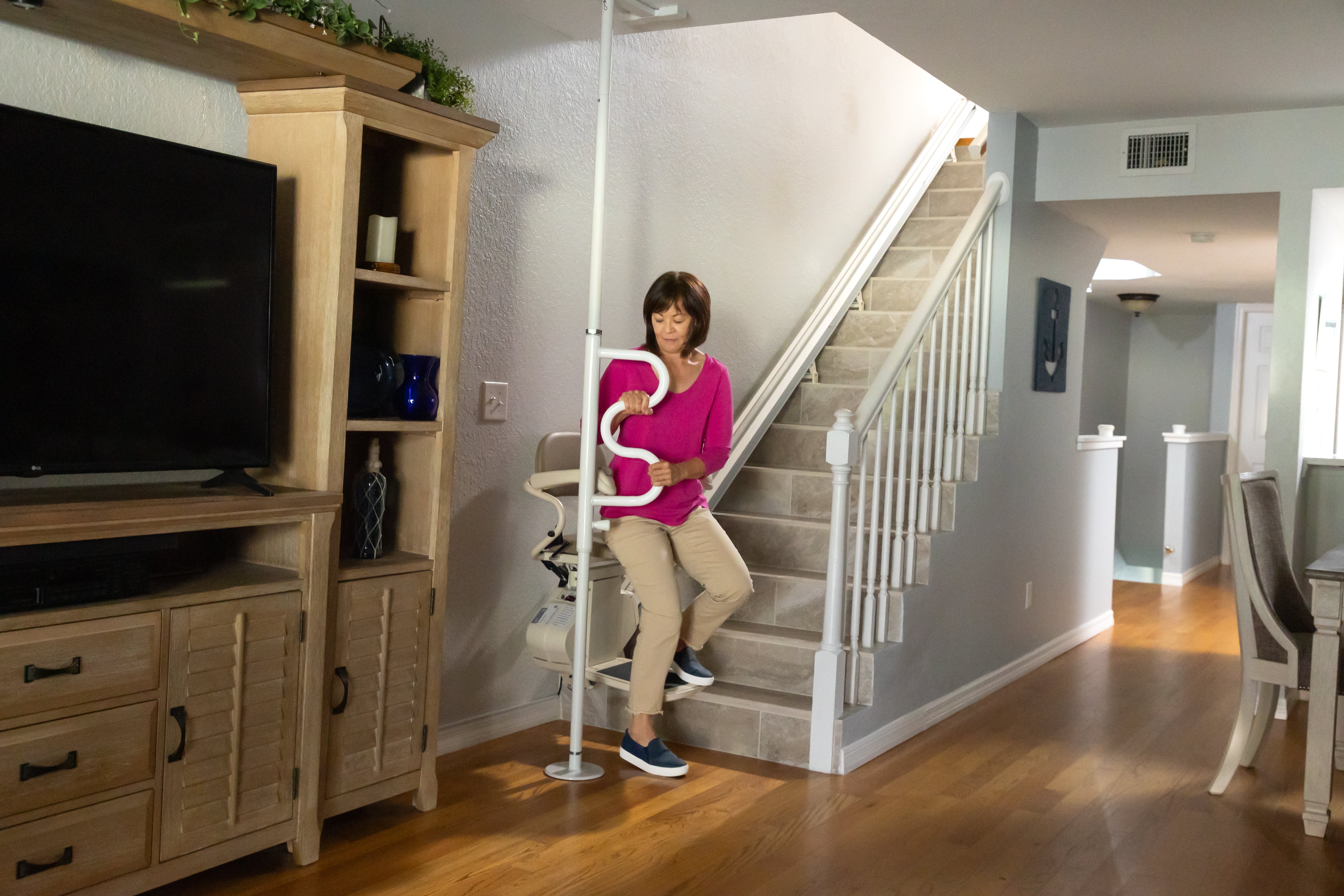 Wonder Pole - Adjustable Tension Rod for Versatile Home Use | Perfect for Curtains, Shower Curtains & More