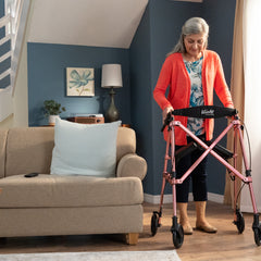 Wonder Rollator Plus Micro - Lightweight Mobility Aid with Ergonomic Design for Enhanced Stability and Comfort. Perfect for Seniors and Active Lifestyles!