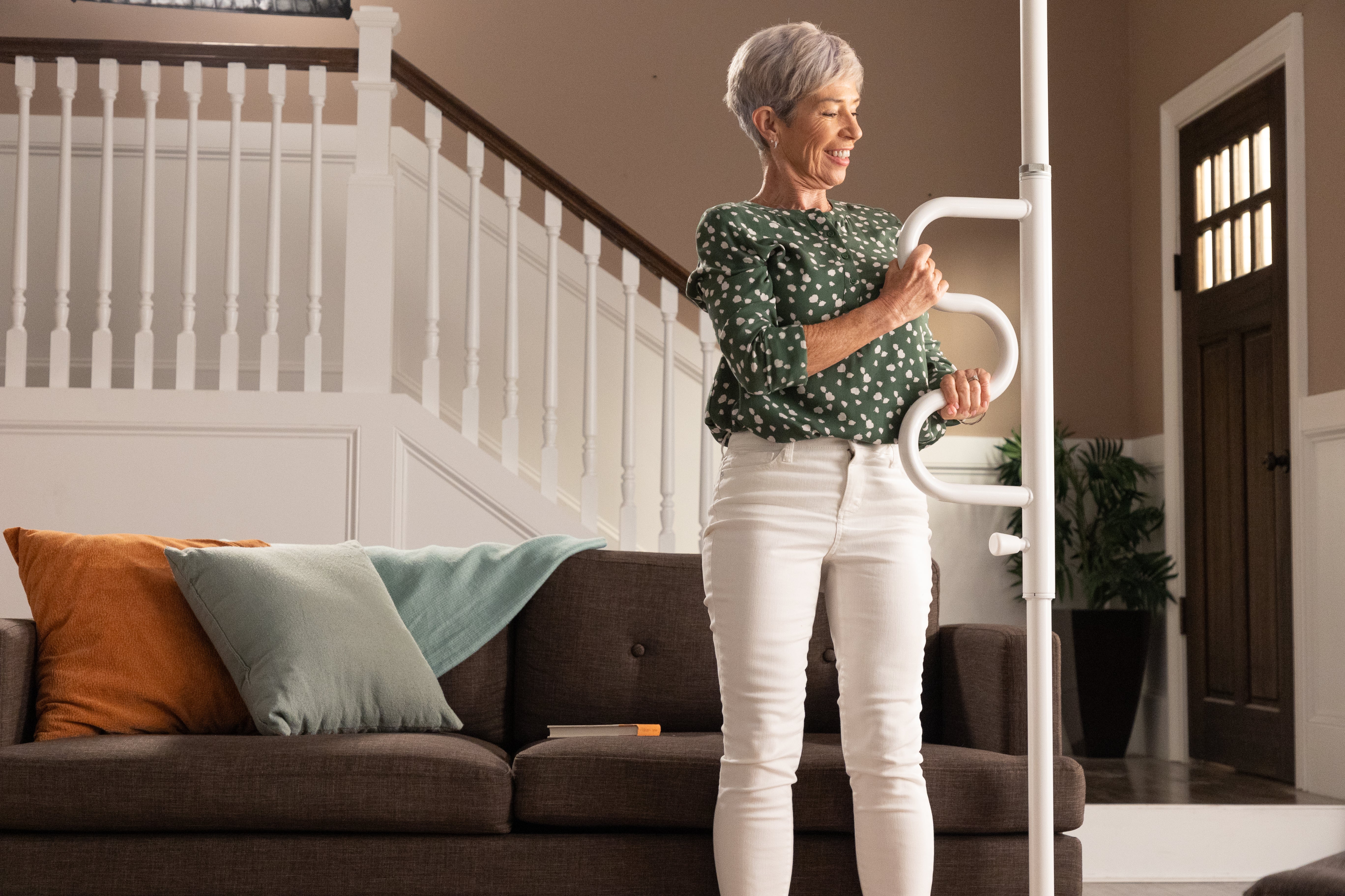 Wonder Pole - Adjustable Tension Rod for Versatile Home Use | Perfect for Curtains, Shower Curtains & More