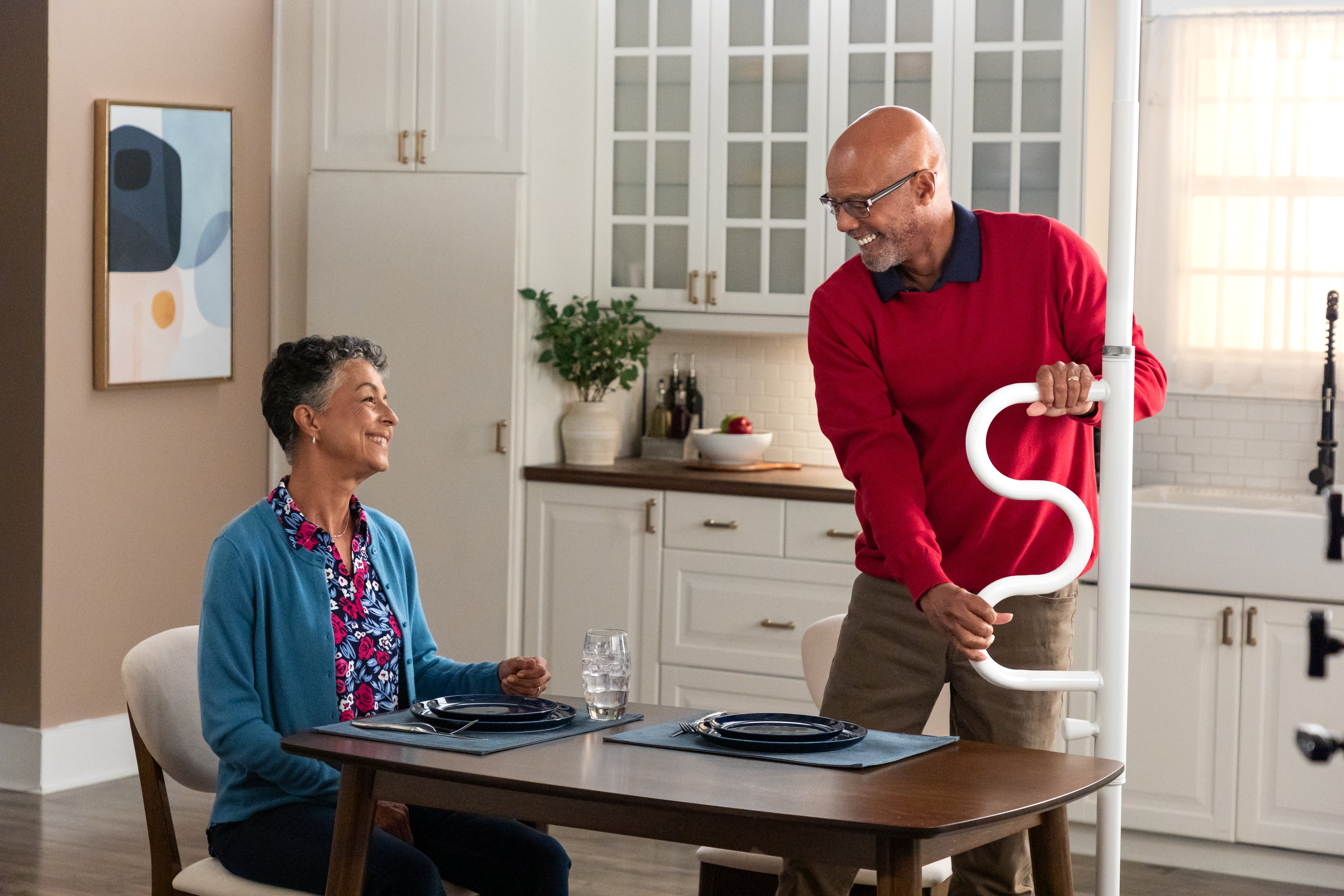 Wonder Pole - Adjustable Tension Rod for Versatile Home Use | Perfect for Curtains, Shower Curtains & More