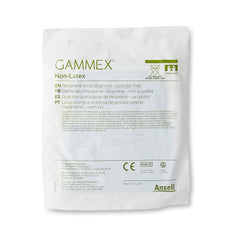 Surgical Glove GAMMEX Non-Latex Size 6.5 Sterile Polyisoprene Standard Cuff Length Micro-Textured Green Chemo Tested | 50Pair/Box
