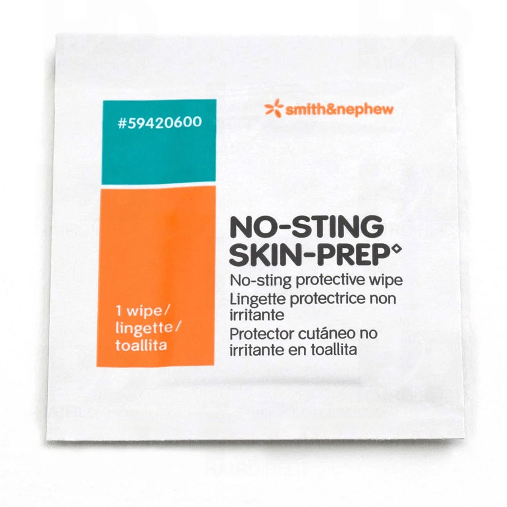 Skin Barrier Wipe No-Sting Skin-Prep 75 to 100% Strength Hexamethyldisiloxane / Acrylate Copolymer Individual Packet Sterile, Packaging Type- Case