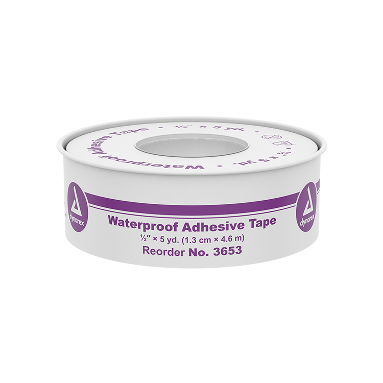 Dynarex DynaSafety Waterproof Adhesive Tape (Plastic Spool)