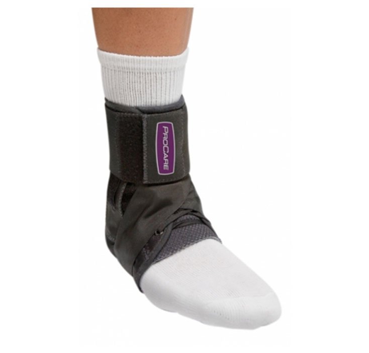 Ankle Support PROCARE Large Hook and Loop Closure Foot