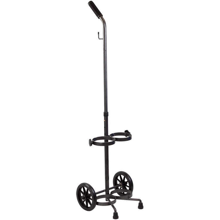 Dynarex Oxygen Tank Carts & Holder – Durable, portable design for secure oxygen tank storage. Ideal for home or medical use. Keep your tanks organized and accessible!