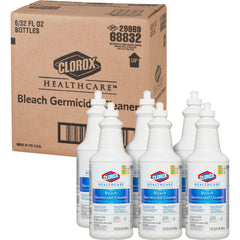 Clorox Healthcare Bleach Germicidal Surface Disinfectant Cleaner Manual Squeeze Liquid 32 oz. Bottle Fruity Floral Bleach Scent NonSterile | 1/EACH