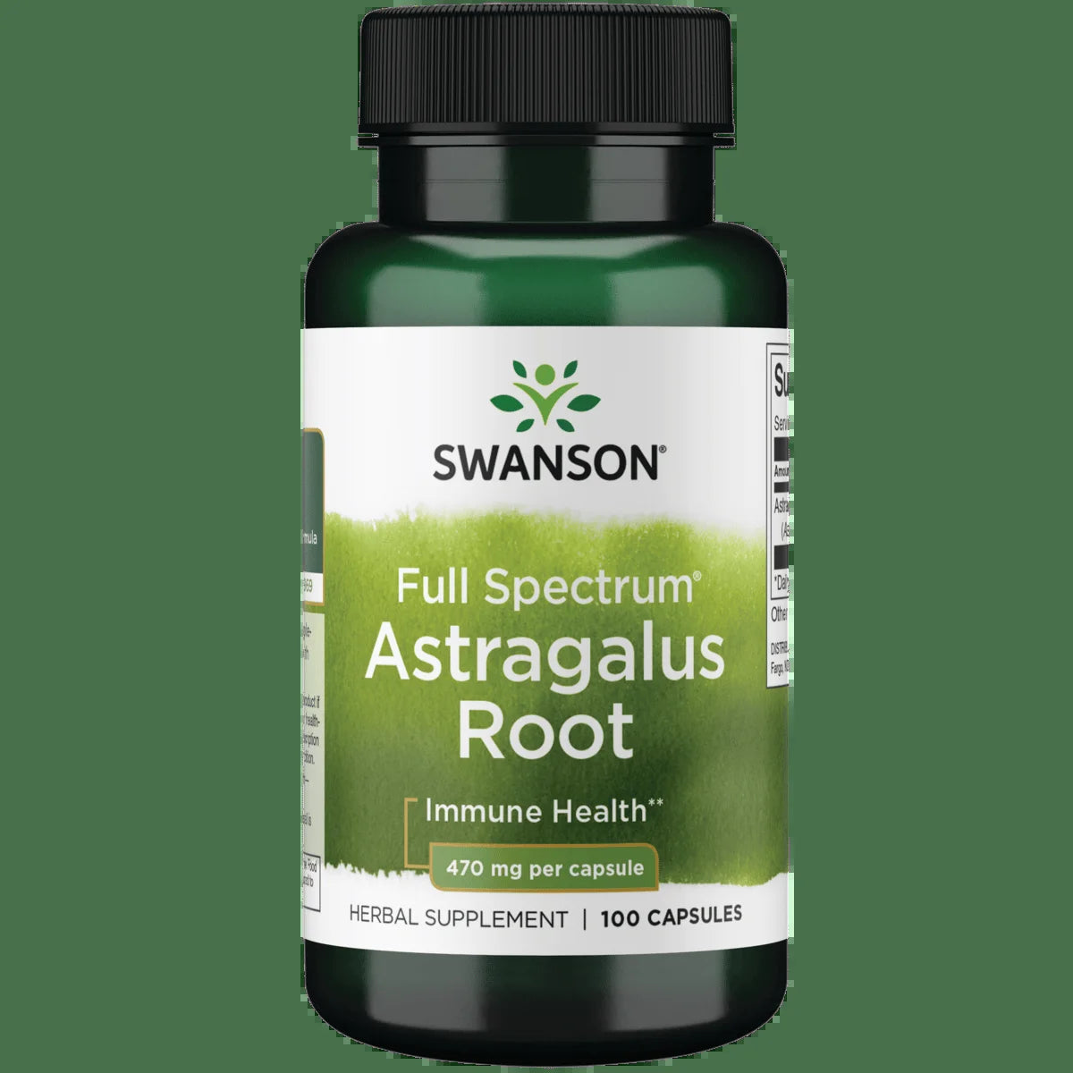 Astragalus Root 470 Mg 100 Capsules