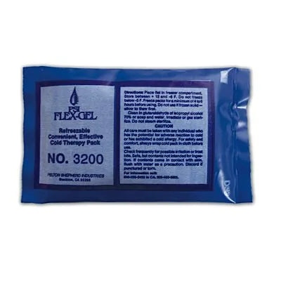 Cold Pack PSI Flex-Gel General Purpose Small 3 X 5 Inch Plastic / Gel Reusable, Packaging Type- Case
