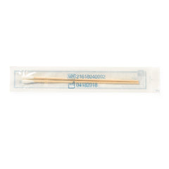 Swabstick Cotton Tip Wood Shaft 6 Inch Sterile 2 per Pack, Packaging Type- Case