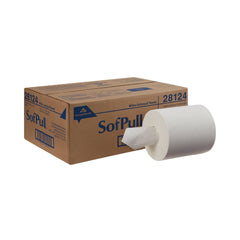 SofPull Perforated Center-Pull Paper Towels – White, 7-4/5 x 15 in, 320 Sheets/Roll (Case of 6)