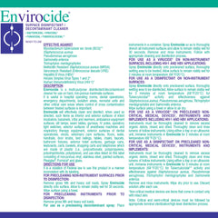 Envirocide Surface Disinfectant Cleaner Broad Spectrum Pump Spray Liquid 24 oz. Bottle Alcohol Scent NonSterile | 12/Case