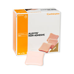Foam Dressing Allevyn 6 X 6 Inch Without Border Film Backing Nonadhesive Square Sterile, Packaging Type- box