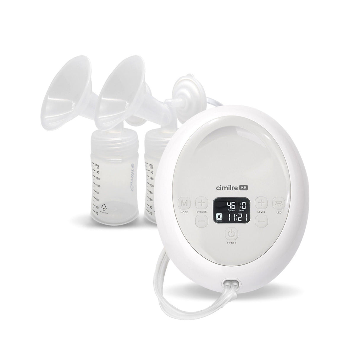 Double Electric Breast Pump Kit Cimilre S6,Packaging Type- Each Default Title