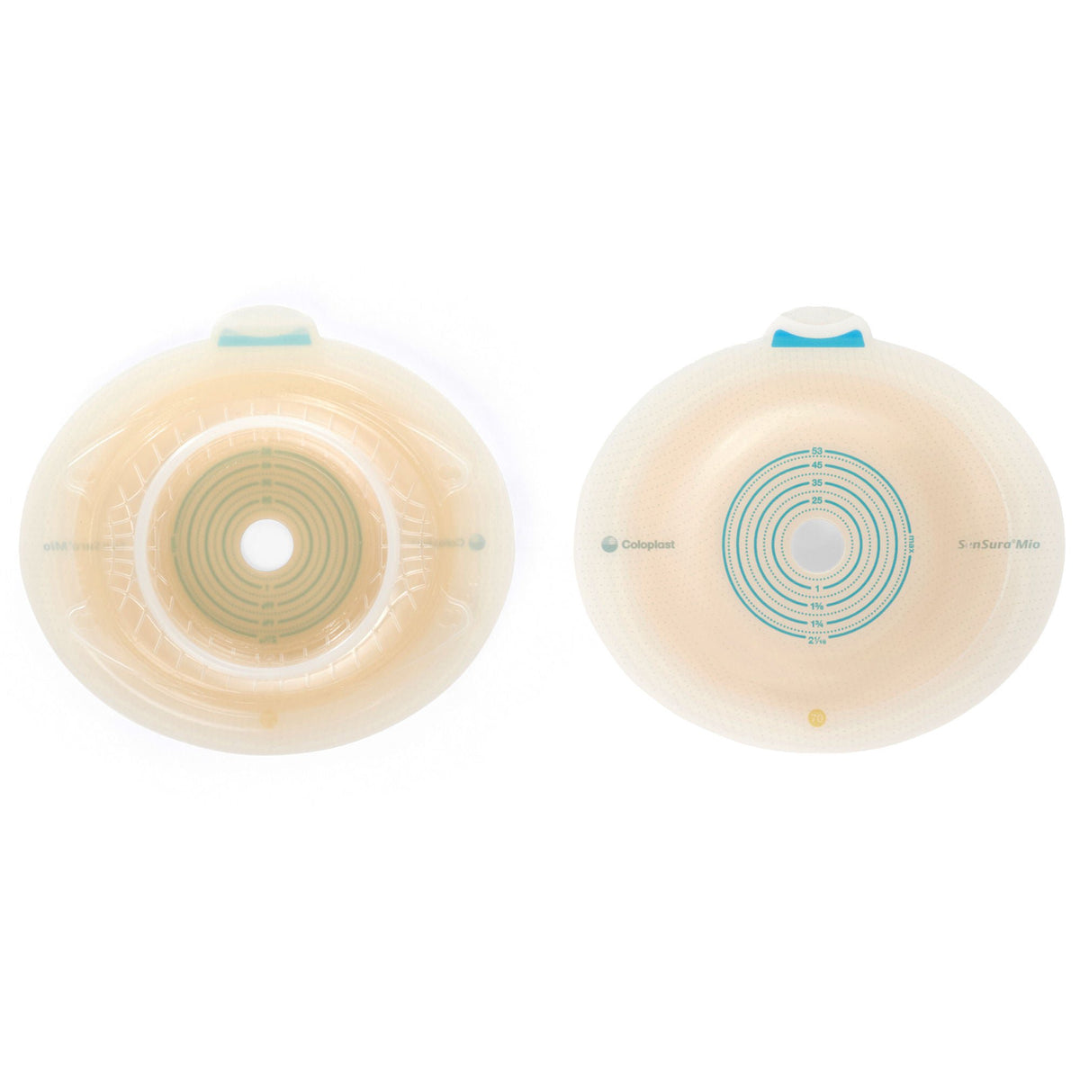 Ostomy Barrier SenSura Mio Click Trim to Fit, Extended Wear Elastic Adhesive 70 mm Flange Yellow Code System 9/16 to 2 Inch Opening | 5/Box Default Title