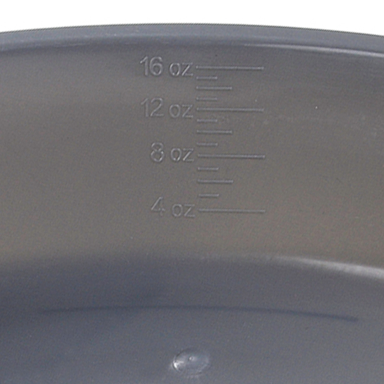 Emesis Basin McKesson Graphite 20 oz. Plastic Single Patient Use, Packaging Type- Case