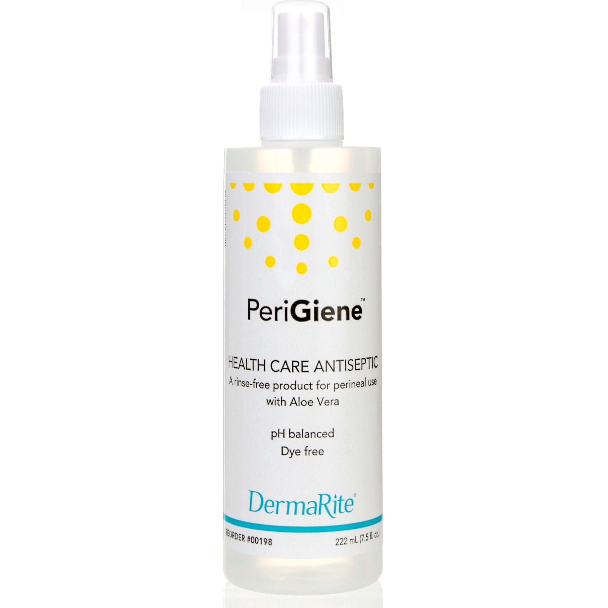 Antimicrobial Perineal Wash PeriGiene Liquid 8 oz. Pump Bottle Unscented