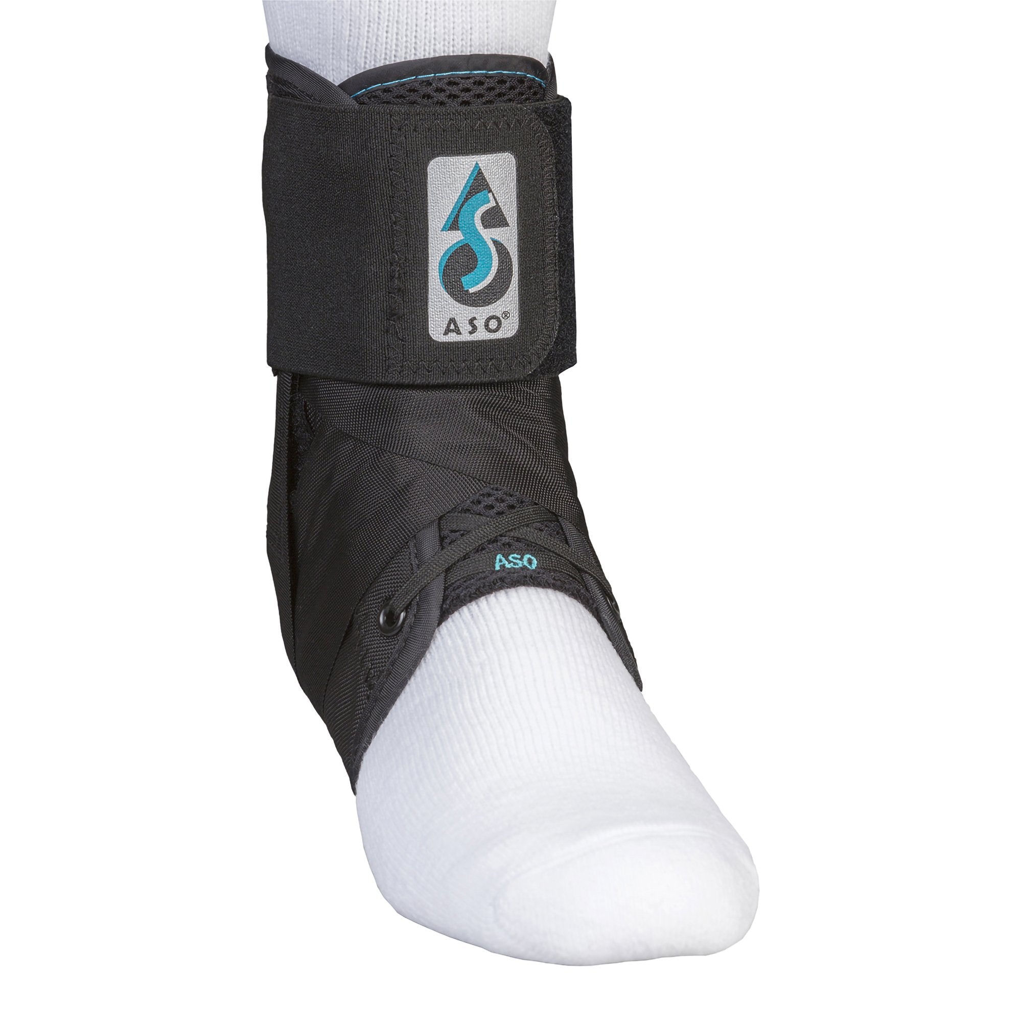 Ankle Support ASO X-Large Lace-Up / Hook and Loop Strap Closure Foot