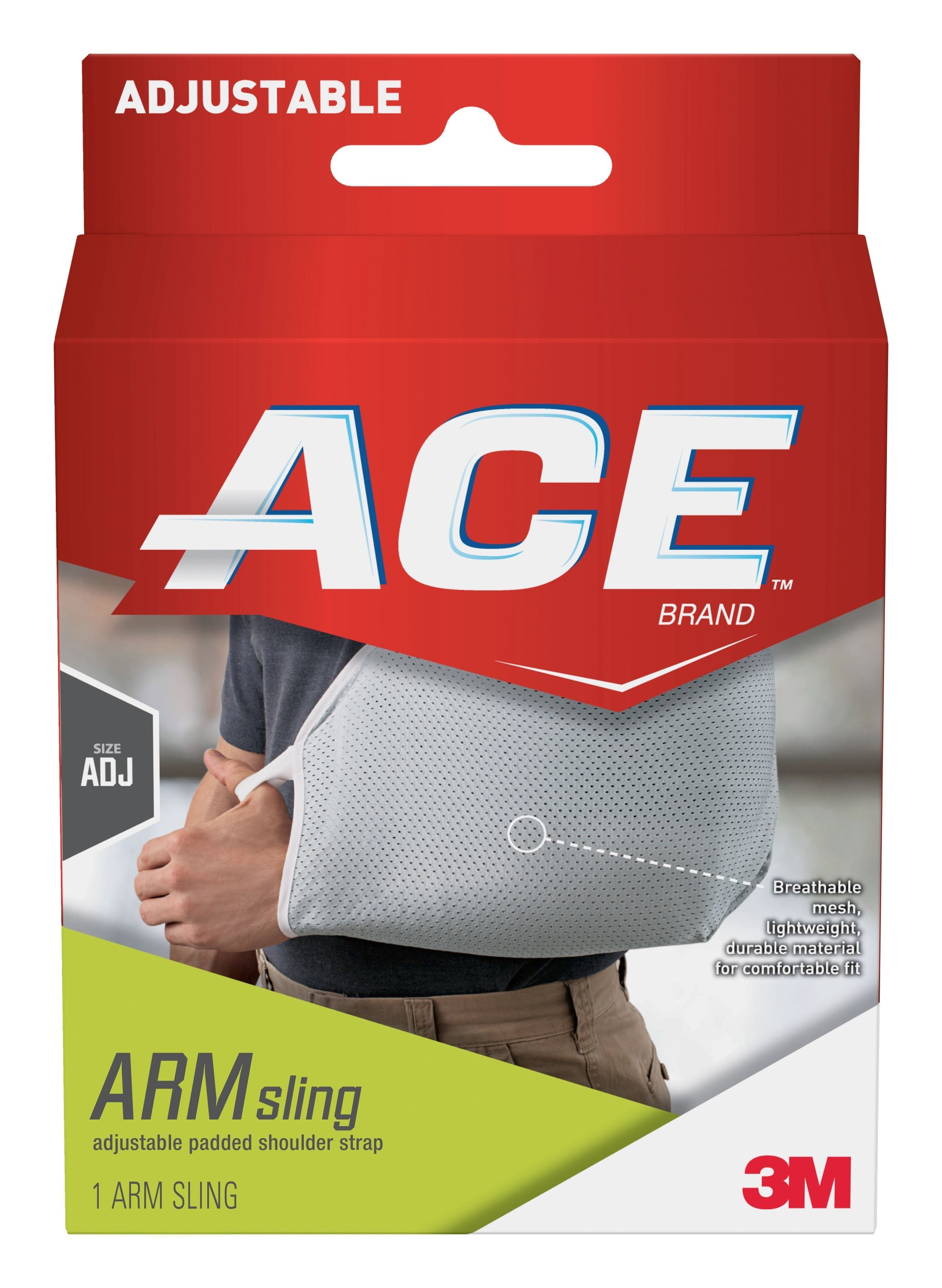 Arm Sling with Padded Strap 3M Ace Buckle Closure / Adjustable Strap One Size Fits Most