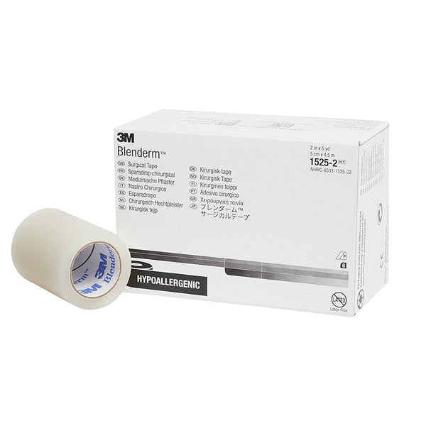 Waterproof Medical Tape 3M Blenderm Transparent 2 Inch X 5 Yard Plastic NonSterile