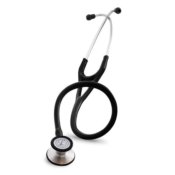 Cardiology Stethoscope 3M Littmann Cardiology IV Black 1 Tube 27 Inch Tube Convertible Chestpiece