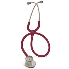 General Exam Stethoscope 3M Littmann Lightweight II S.E. Burgundy 1 Tube 28 Inch Tube Double Sided Chestpiece