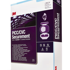 PICC/CVC Securement Device + Tegaderm I.V. Advanced Securement Dressing 3M Tegaderm Film 4 X 6 1/8 Inch Sterile